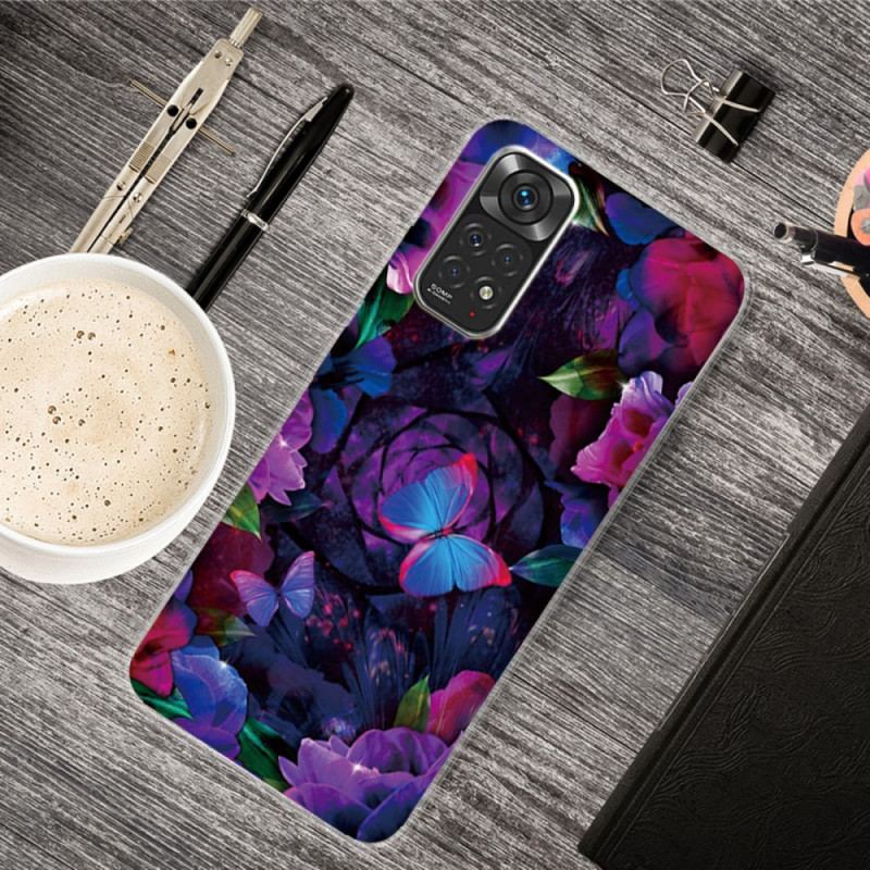 Capa De Celular Para Xiaomi Redmi Note 11 Pro / 11 Pro 5G Borboletas Variação