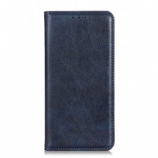 Capa De Celular Para Xiaomi Redmi Note 11 Pro / 11 Pro 5G Flip Couro Rachado De Lichia