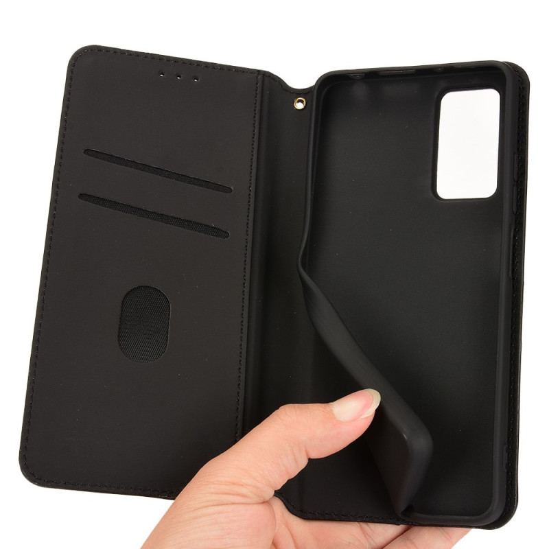 Capa De Celular Para Xiaomi Redmi Note 11 Pro / 11 Pro 5G Flip Efeito Couro Diamante 3d