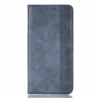 Capa De Celular Para Xiaomi Redmi Note 11 Pro / 11 Pro 5G Flip Efeito Couro Vintage Estilizado