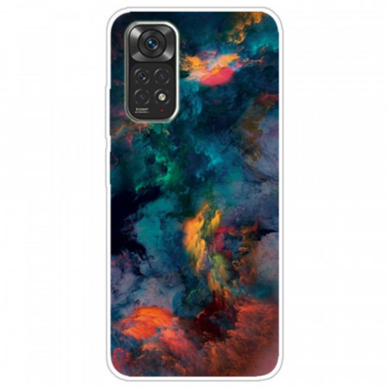 Capa De Celular Para Xiaomi Redmi Note 11 Pro / 11 Pro 5G Nuvens Coloridas