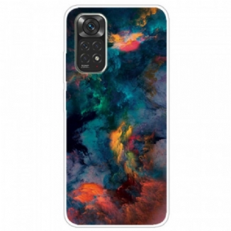 Capa De Celular Para Xiaomi Redmi Note 11 Pro / 11 Pro 5G Nuvens Coloridas