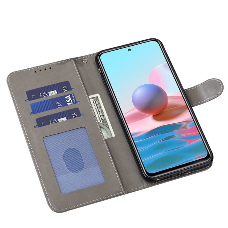 Capa Flip Para Xiaomi Redmi Note 11 Pro / 11 Pro 5G Árvore E Veado