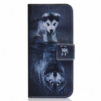 Capa Flip Para Xiaomi Redmi Note 11 Pro / 11 Pro 5G Ernesto O Lobo