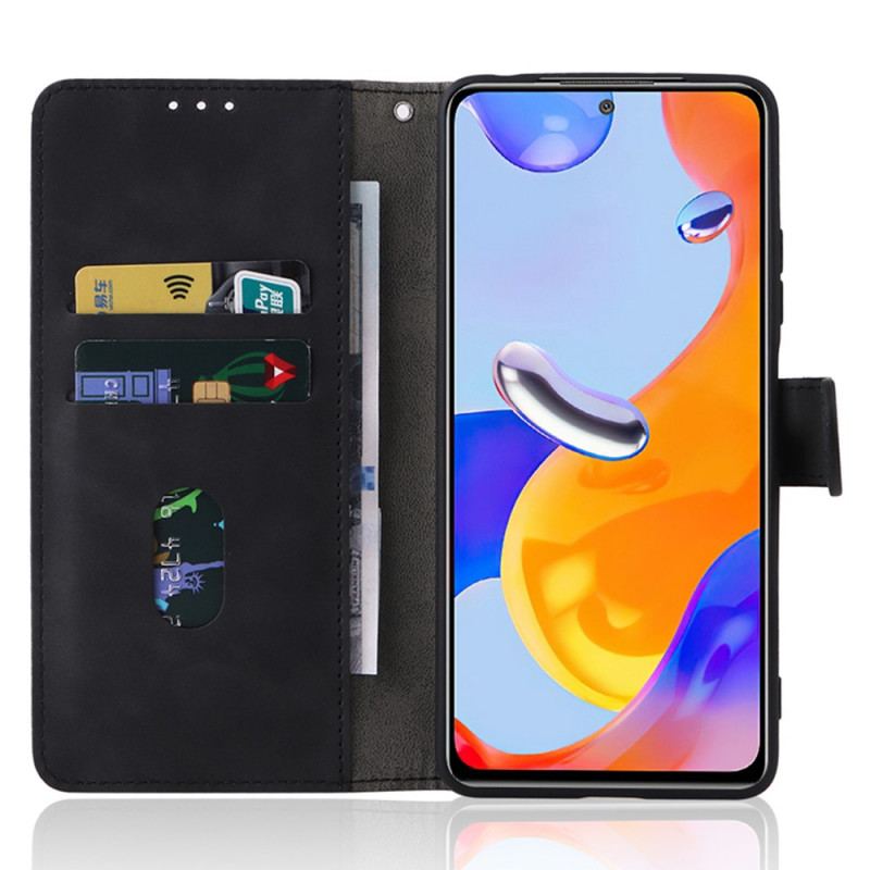 Capa Flip Para Xiaomi Redmi Note 11 Pro / 11 Pro 5G Estilo Alta Costura De Couro