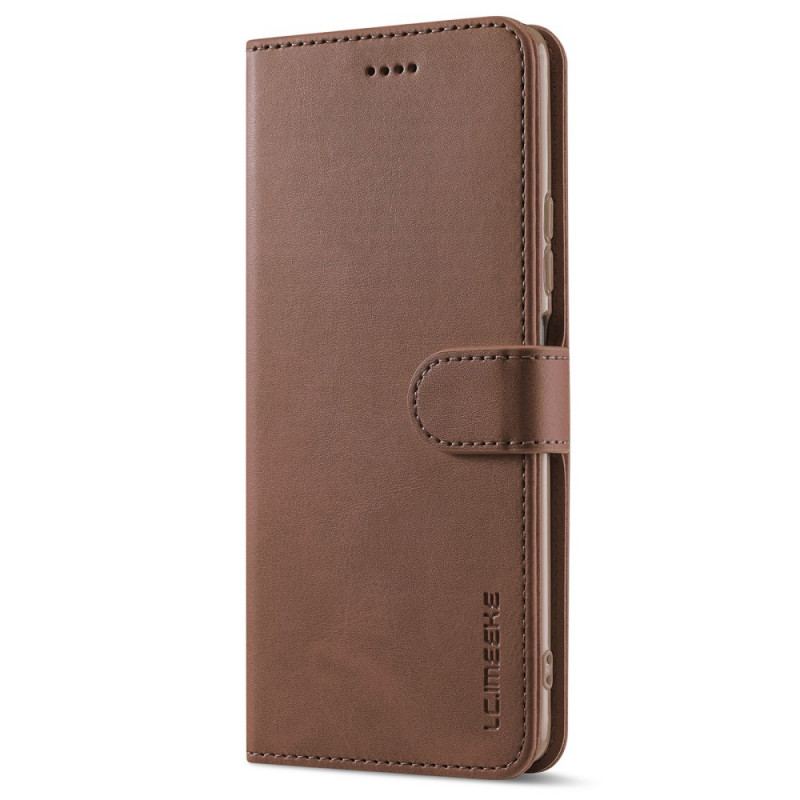 Capa Flip Para Xiaomi Redmi Note 11 Pro / 11 Pro 5G Lc.imeeke Efeito Couro