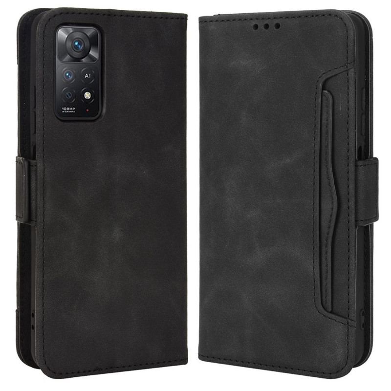 Capa Folio Para Xiaomi Redmi Note 11 Pro / 11 Pro 5G Multi-card Premier Class