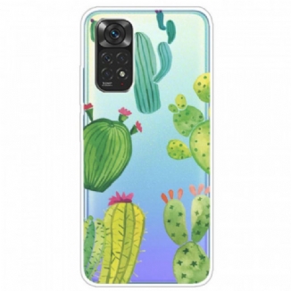 Capa Para Xiaomi Redmi Note 11 Pro / 11 Pro 5G Cactos Aquarela