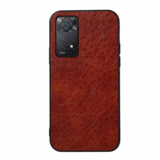 Capa Para Xiaomi Redmi Note 11 Pro / 11 Pro 5G Couro Sintético Texturizado