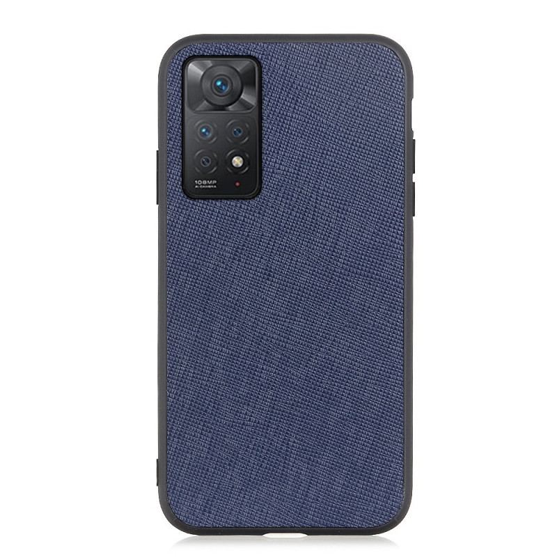 Capa Para Xiaomi Redmi Note 11 Pro / 11 Pro 5G Couro Texturizado Genuíno