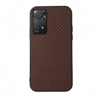 Capa Para Xiaomi Redmi Note 11 Pro / 11 Pro 5G Fibra De Carbono