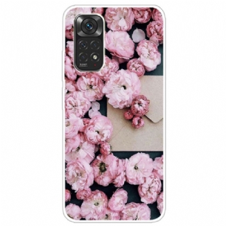 Capa Para Xiaomi Redmi Note 11 Pro / 11 Pro 5G Flores Intensas