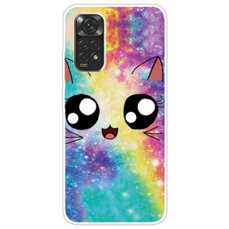 Capa Para Xiaomi Redmi Note 11 Pro / 11 Pro 5G Gato De Desenho Animado