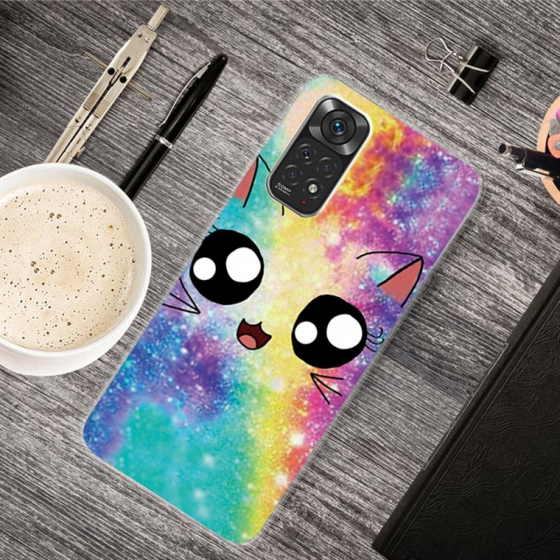 Capa Para Xiaomi Redmi Note 11 Pro / 11 Pro 5G Gato De Desenho Animado