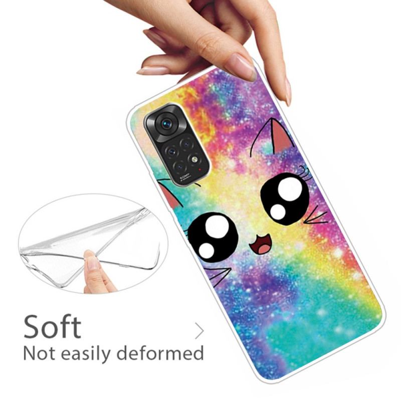 Capa Para Xiaomi Redmi Note 11 Pro / 11 Pro 5G Gato De Desenho Animado