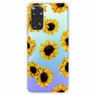 Capa Para Xiaomi Redmi Note 11 Pro / 11 Pro 5G Girassóis