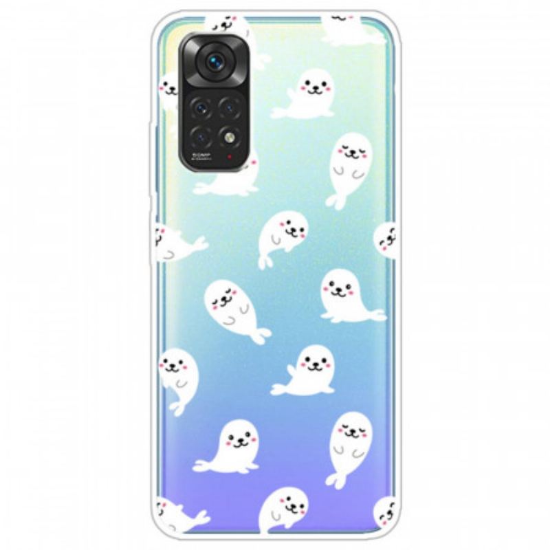 Capa Para Xiaomi Redmi Note 11 Pro / 11 Pro 5G Leões Marinhos