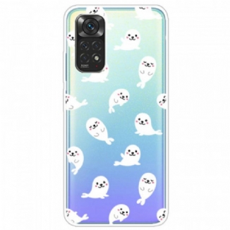 Capa Para Xiaomi Redmi Note 11 Pro / 11 Pro 5G Leões Marinhos