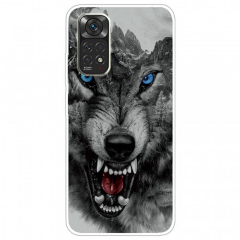 Capa Para Xiaomi Redmi Note 11 Pro / 11 Pro 5G Lobo Feroz