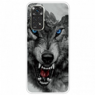 Capa Para Xiaomi Redmi Note 11 Pro / 11 Pro 5G Lobo Feroz