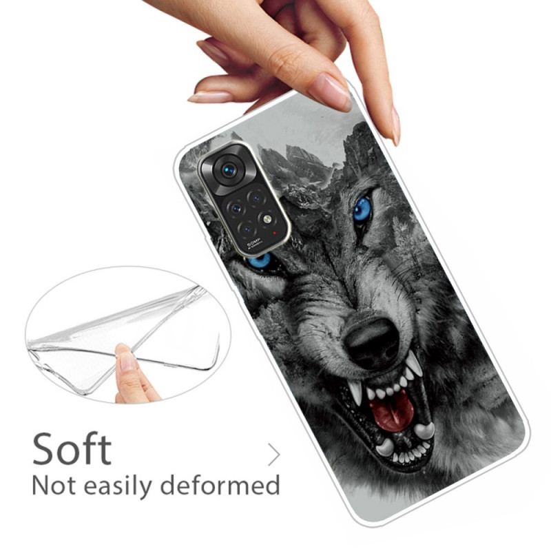 Capa Para Xiaomi Redmi Note 11 Pro / 11 Pro 5G Lobo Feroz