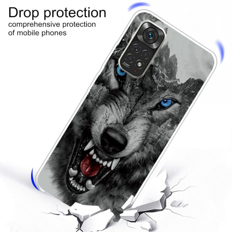 Capa Para Xiaomi Redmi Note 11 Pro / 11 Pro 5G Lobo Feroz