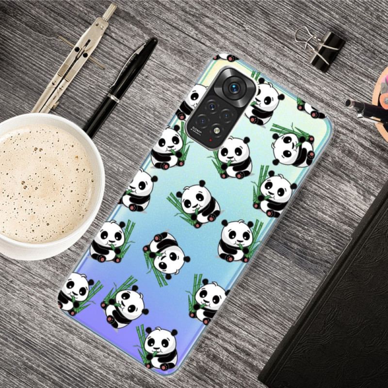 Capa Para Xiaomi Redmi Note 11 Pro / 11 Pro 5G Pequenos Pandas