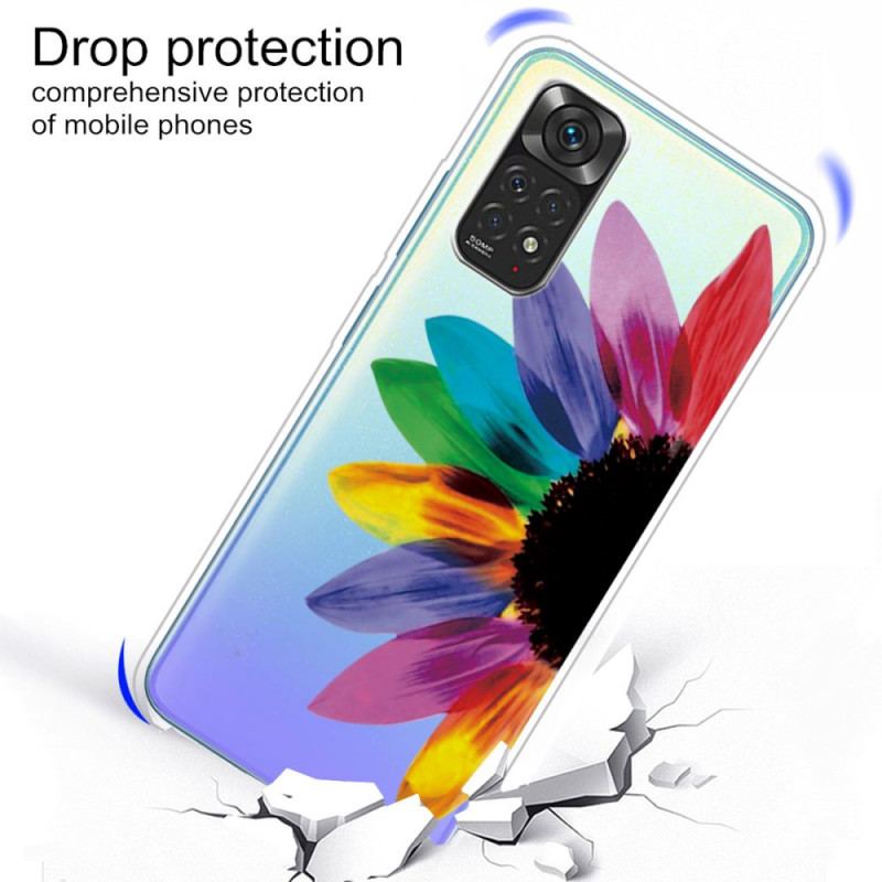 Capa Para Xiaomi Redmi Note 11 Pro / 11 Pro 5G Pétalas Coloridas