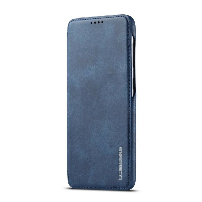 Capa De Celular Para Samsung Galaxy A30 Flip Lc.imeeke Efeito Couro