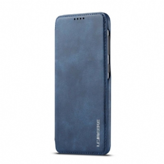 Capa De Celular Para Samsung Galaxy A30 Flip Lc.imeeke Efeito Couro