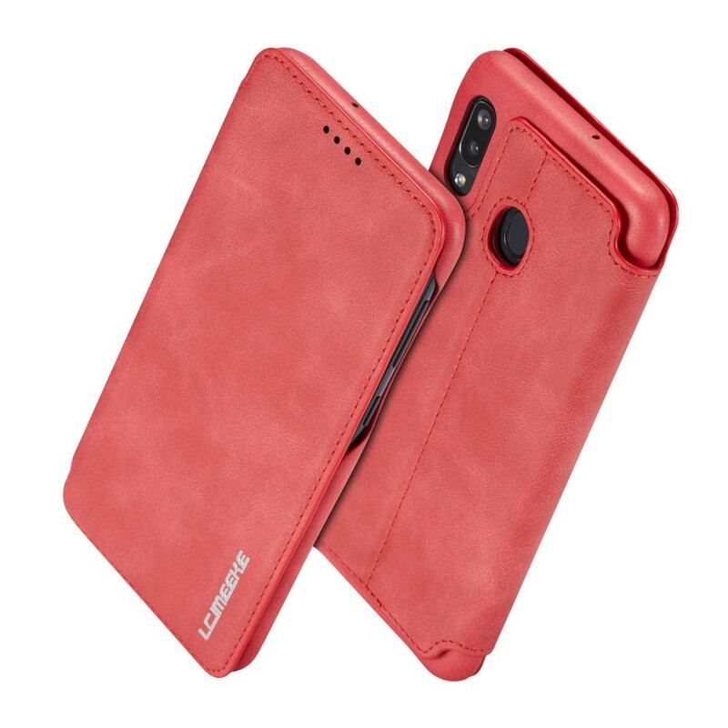 Capa De Celular Para Samsung Galaxy A30 Flip Lc.imeeke Efeito Couro