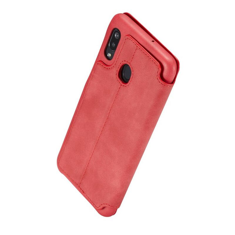 Capa De Celular Para Samsung Galaxy A30 Flip Lc.imeeke Efeito Couro