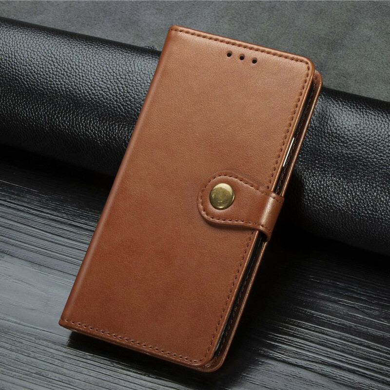 Capa Flip Para Samsung Galaxy A30 Negócios De Couro De Estilo