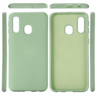 Capa Para Samsung Galaxy A30 Design De Silicone Líquido