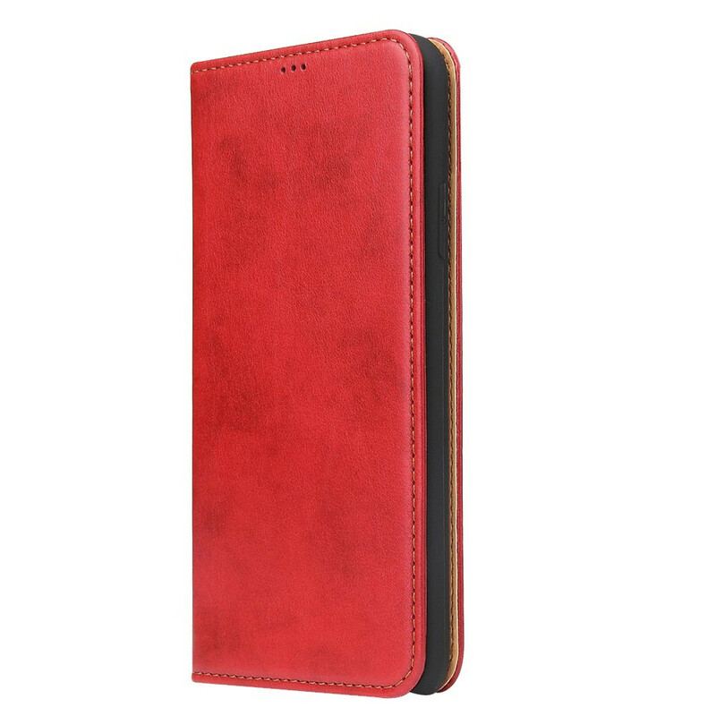 Capa De Celular Para iPhone 11 Flip Couro Falso Clássico