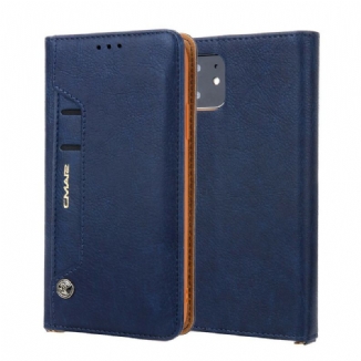 Capa De Celular Para iPhone 11 Flip Estilo De Couro De Primeira Classe