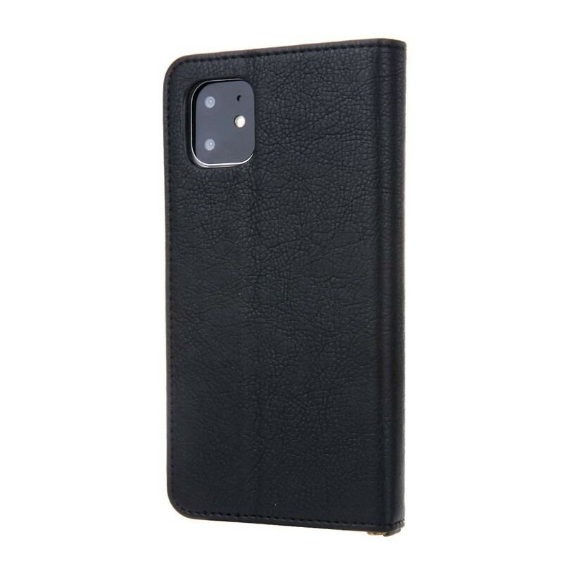 Capa De Celular Para iPhone 11 Flip Estilo De Couro De Primeira Classe