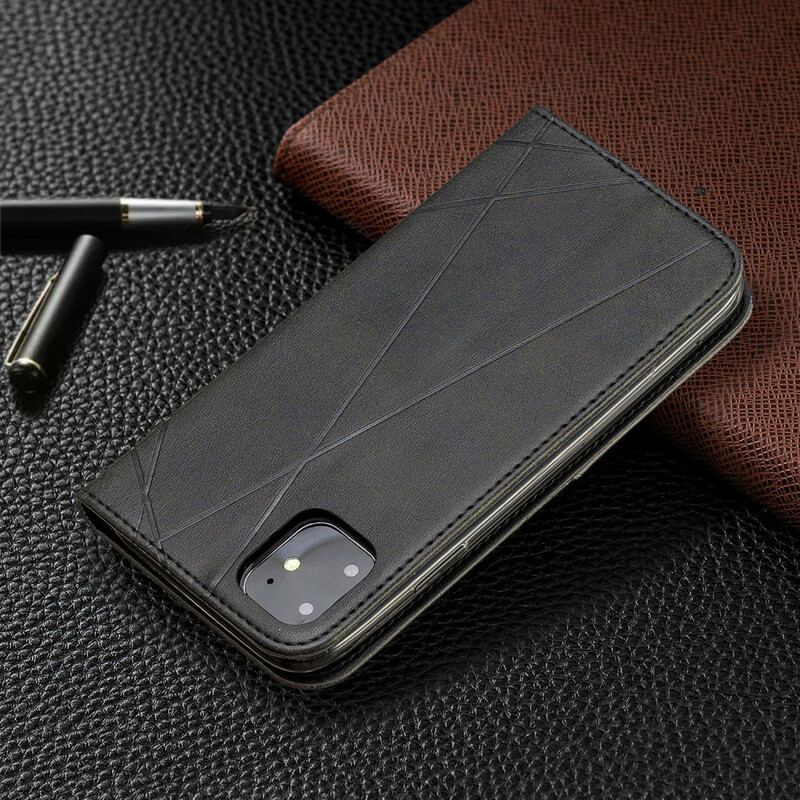 Capa De Celular Para iPhone 11 Flip Estilo Do Artista