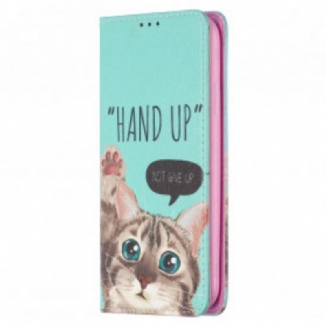 Capa De Celular Para iPhone 11 Flip Hand-up