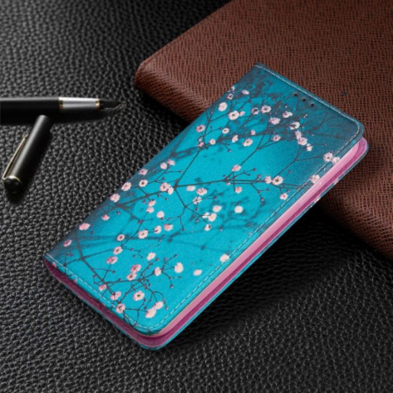 Capa De Celular Para iPhone 11 Flip Ramos Floridos