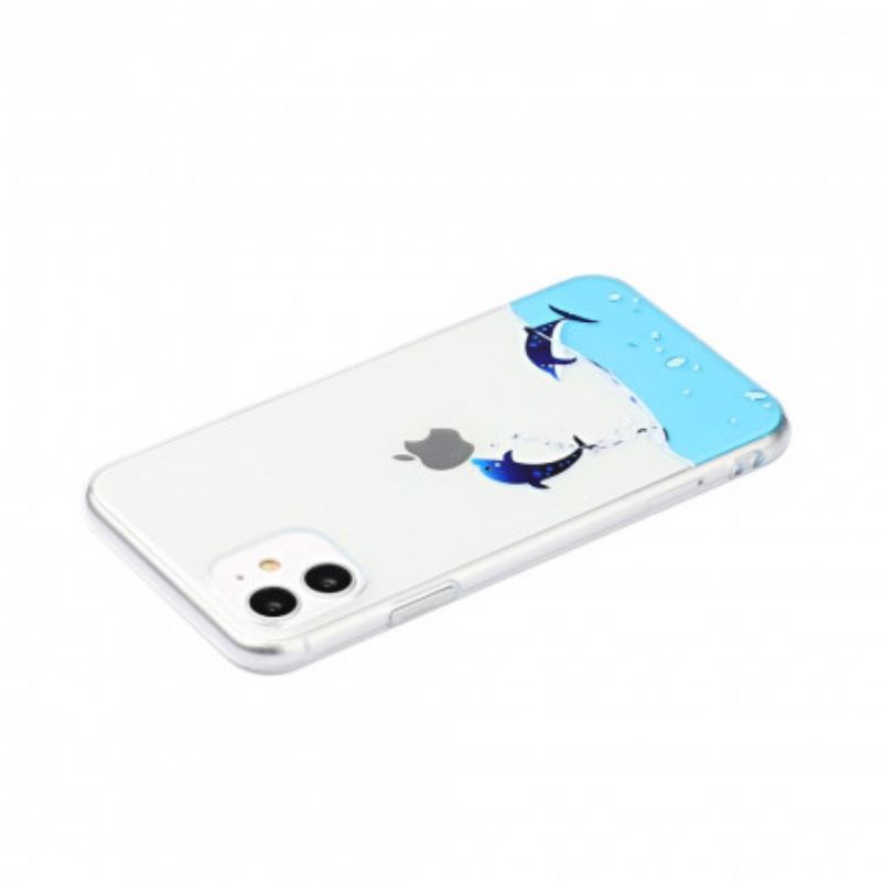 Capa De Celular Para iPhone 11 Jogos De Golfinhos