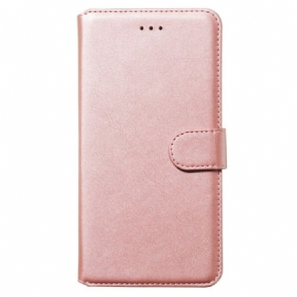 Capa Flip Para iPhone 11 Couro Sintético Empresarial Retrô