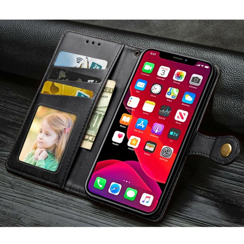 Capa Flip Para iPhone 11 Design Premium