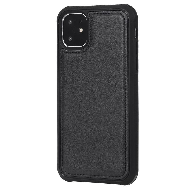 Capa Capa Flip Para iPhone 11 Capa Tipo Carteira Carteira Destacável