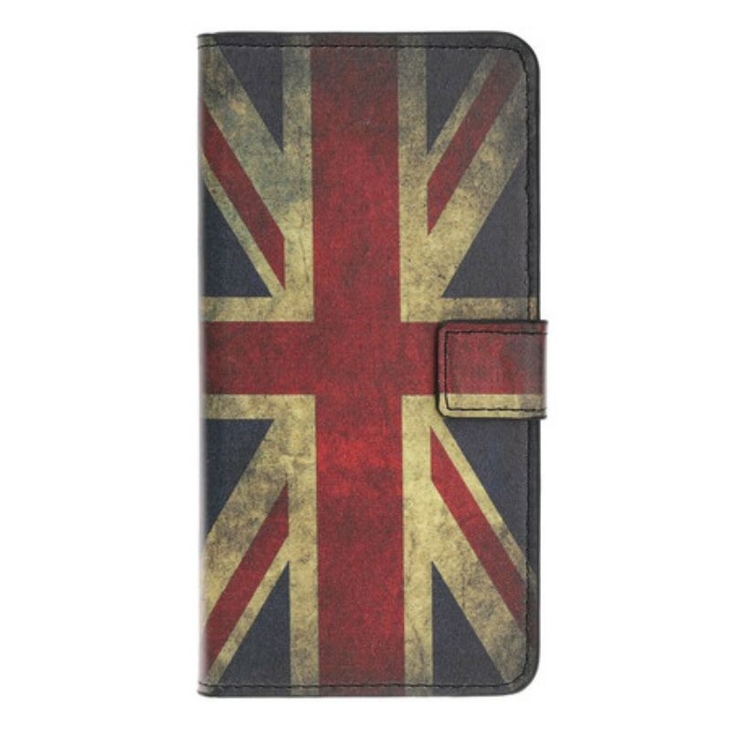 Capa Folio Para iPhone 11 Bandeira Da Inglaterra