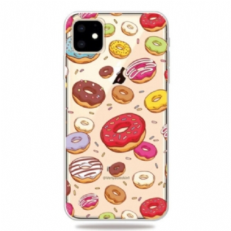 Capa Para iPhone 11 Amo Rosquinhas