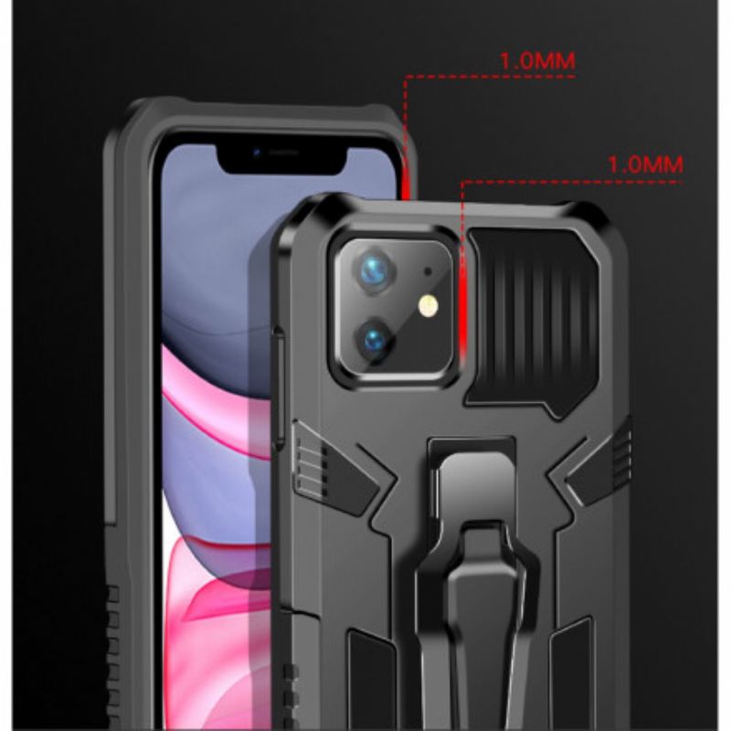 Capa Para iPhone 11 Clipe De Suporte Removível