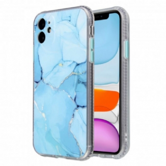 Capa Para iPhone 11 Estilo De Mármore