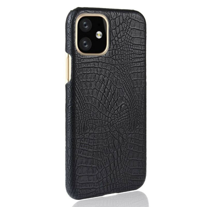 Capa Para iPhone 11 Estilo De Pele De Crocodilo