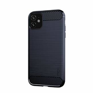 Capa Para iPhone 11 Fibra De Carbono Escovada Mofi